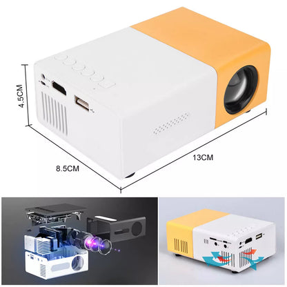 Play On The Go: Mini Portable Projector GLORIFY™